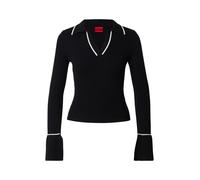 HUGO Pull-over 'Samur' noir, Taille M