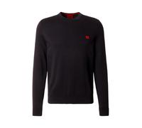 HUGO Pull-over 'San Cassius' rouge / noir, Taille L