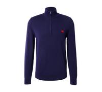 Hugo San Quintus C Half Zip Sweater Bleu L Homme