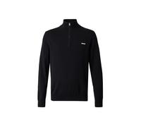 HUGO Pull-over 'San Quintus' noir / blanc, Taille S