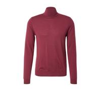 HUGO Pull Regular à col roulé en laine vierge - Style San Thomas-M, 50474174 Rouge sombre XL