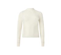 HUGO Pull Slim côtelé à col cheminée - Style Sarmia_B, 50571673 Naturel S