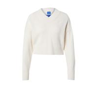HUGO Pull-over 'Scutie_B' bleu / blanc, Taille M