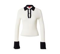 HUGO Pull-over 'Sharro' noir / blanc, Taille XL