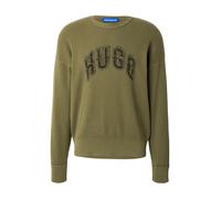 HUGO Pull-over 'Showdy' olive / noir, Taille S