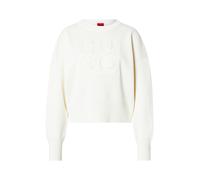 HUGO Pull-over 'Sisminye' blanc cassé, Taille L