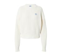 HUGO Pull-over 'Slogery_B' bleu / blanc, Taille XL