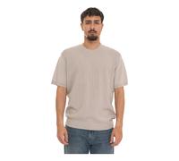 Hugo - Pull ras du cou Kajordino - Homme - Pulls - Gris - Taille: S