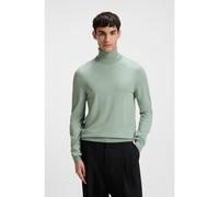 HUGO Pull Regular à col roulé en laine vierge - Style San Thomas-M, 50474174 Chaux XL