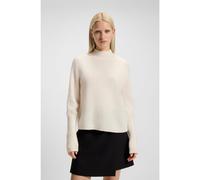 HUGO Pull Relaxed en laine mélangée à col montant - Style Surpio, 50548251 Naturel XS