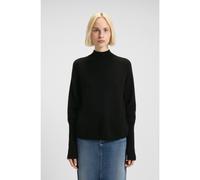 HUGO Pull Relaxed en laine mélangée à col montant - Style Surpio, 50548251 Noir M