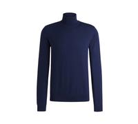 Hugo San Thomas 10243187 Red High Neck Sweater Bleu M Homme
