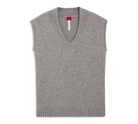 HUGO Pull sans manches en laine mélangée - Style Sliege, 50554059 Gris chiné S