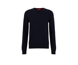 HUGO Pullover CERDIC bleu marine | L