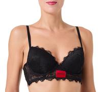 Hugo Push-up RL Lace 10269292 01 Soutien-Gorge sans Fil, Noir, 85D Femmes