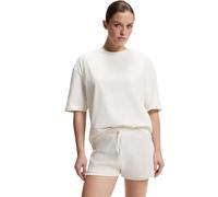 HUGO Pyjama en coton stretch avec inserts en mesh avec logo - Style MESH LOGO SHORT-SET, 50561609 White XS