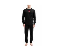 Hugo - Pyjamas Logo Rouge - Homme - Vêtements de nuit et de détente - Noir - Taille: XL