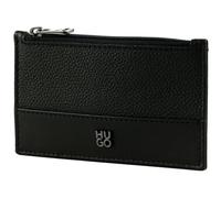 HUGO Quantic Zip Card Case Black
