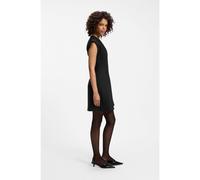 HUGO Robe à mancherons avec détails plissés - Style Kaytra, 50564254 Noir 44