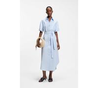 HUGO Robe-chemise en popeline de coton - Style Kinime, 50559480 bleu clair 34