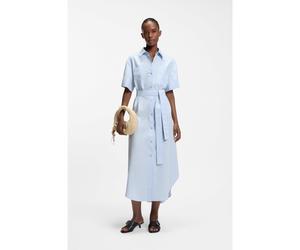 HUGO Robe-chemise en popeline de coton - Style Kinime, 50559480 bleu clair 44