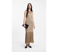 HUGO Robe côtelée avec effet color block - Style Slyanny, 50557767 Beige XL