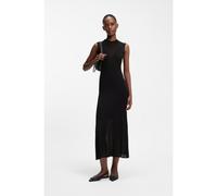 HUGO Robe côtelée avec effet color block - Style Slyanny, 50557767 Noir S