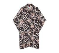 HUGO Robe de plage imprimée avec bordure à logo empilé - Style FANCY_Beach dress, 50561289 Fantaisie XS