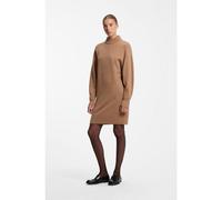 HUGO Robe en maille Oversize à petit col montant - Style Sorelleny, 50571230 Brun chiné L