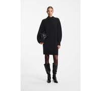 HUGO Robe en maille Oversize à petit col montant - Style Sorelleny, 50571230 Noir XXL