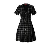 HUGO Robe 'Kikla-1' noir / blanc, Taille 38