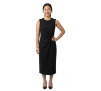 HUGO Robe mi-longue à mousqueton en métal - Style Klinda, 50564202 Noir 44