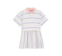 HUGO Robe polo enfant en coton à rayures - Style G01029/10P04A, G01029 Blanc 126