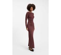 HUGO Robe Slim en jersey - Style Nookie, 50566739 Marron XL
