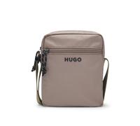 HUGO Sac à bandoulière à logo contrastant - Style EVERETT NS, 50563508 Brun chiné pcs.