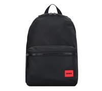 HUGO Hommes Ethon 2.0N Backpack Sac à dos en tissu mat avec étiquette logotée rouge