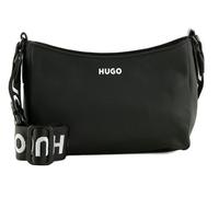HUGO Sac à épaule bandoulière noir pour femme Bel SM Hobo N 272623