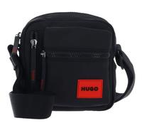 HUGO Sac à épaule bandoulière noir pour homme - Ethon 2.0 N Multi Pocket 297189