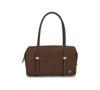 HUGO Sac en similicuir à double anse - Style Briony S_Duffle, 50573266 Marron foncé pcs.