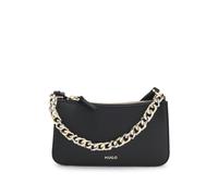 HUGO Sac porté croisé en similicuir avec chaîne à deux tons - Style Love_Crossbody, 50567745 Noir pcs.