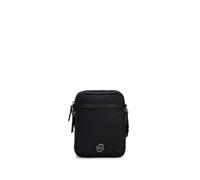 Hugo - Sac Reporter en twill avec monogramme Double B - Homme - Sacs - Noir - Taille: ONE Size