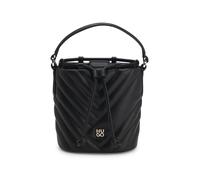 HUGO Sac seau en similicuir matelassé avec logo revisité - Style Chris 2.0 QU_Drawstr, 50557907 Noir pcs.