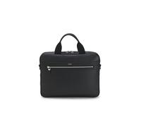 HUGO Serviette en similicuir avec lettrage du logo et sangle détachable - Style HUKE_DOC CASE, 50568366 Noir pcs.