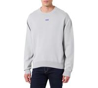HUGO San Casey-CP Pull tricoté, Open Grey 091, L Homme