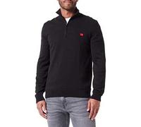 HUGO San Quintus C Sweater, Noir 1, S Homme