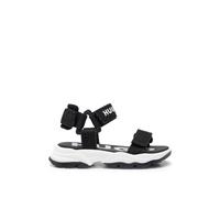 HUGO Sandales bicolores pour enfant, avec bride logotée - Style G19001/09B27, G19001 Noir 30