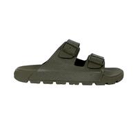 Hugo - Sandales Modernes Vertes avec Doubles Bretelles - Homme - Chaussures - Vert - Taille: 42 EU