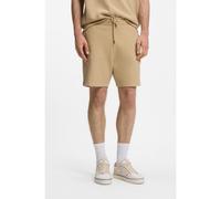 HUGO Short ample en coton mélangé à la structure gaufrée - Style Nuwafflo, 50534451 Beige XL