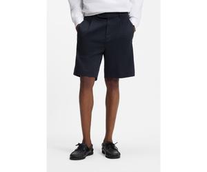 HUGO Short chino coupe droite en coton mercerisé - Style Cino263FSD, 50563069 Bleu foncé M
