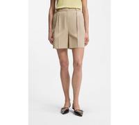 HUGO Short coupe décontractée en coton mélangé à rayures tennis - Style Hamonu, 50559853 Fantaisie 36